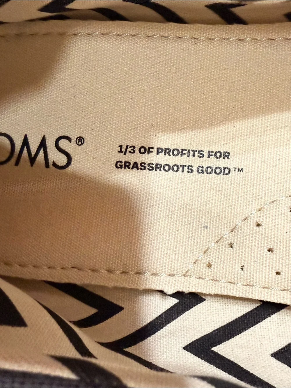 TOMS Men’s Alpargata Blue Canvas Slip-On Flats size 11.5